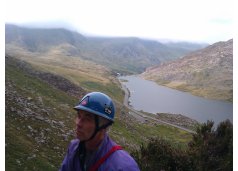 Simon viewing the task ahead