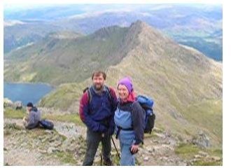 Keith and Ali at the Summit