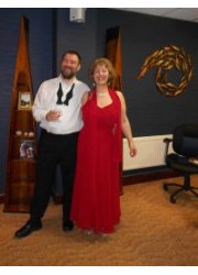 Keith and Ali at the Gala Ball